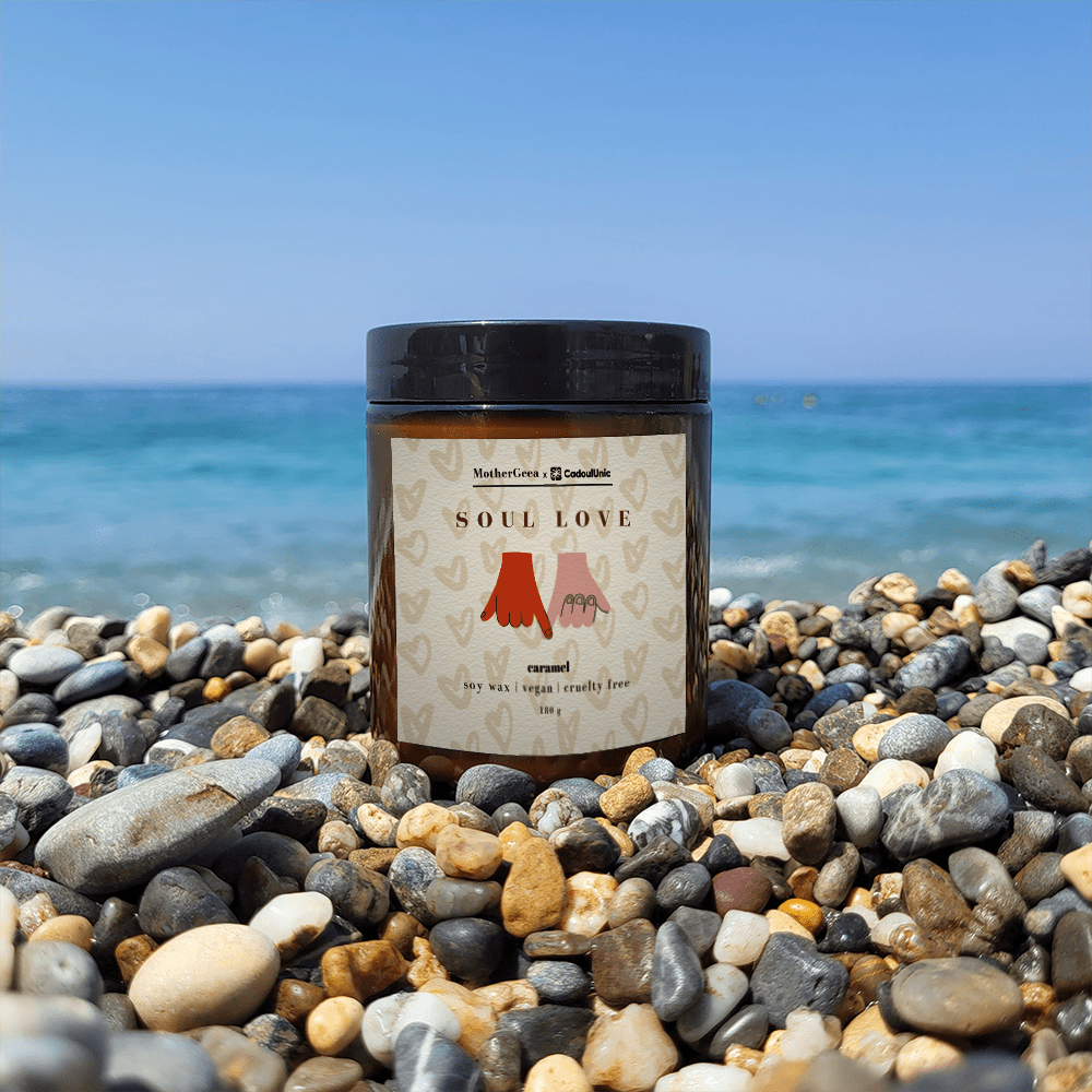 Lumanare Parfumata Aroma Caramel - Cadoul Unic