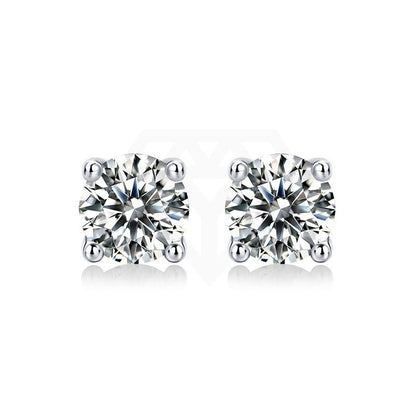 Cercei Argint 925 Diamant Moissanite Vera Spark - Cadoul Unic