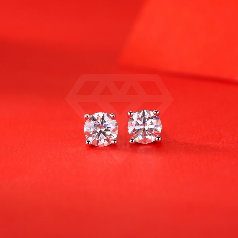 Cercei Argint 925 Diamant Moissanite Vera Spark - Cadoul Unic